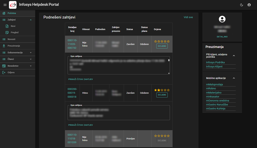 Novi helpdesk